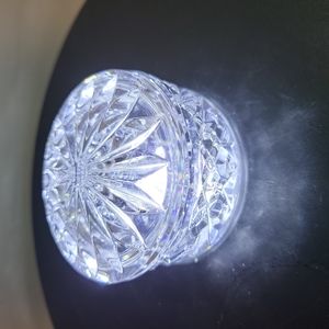 Vintage Waterford Crystal Trinket Dish w/ Lid